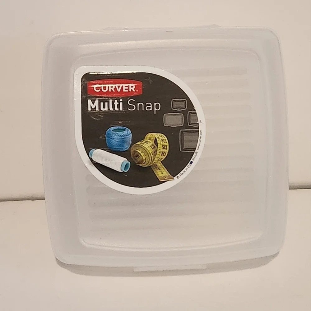 5” The Container Store Curver Multi Snap Storage Conatiner